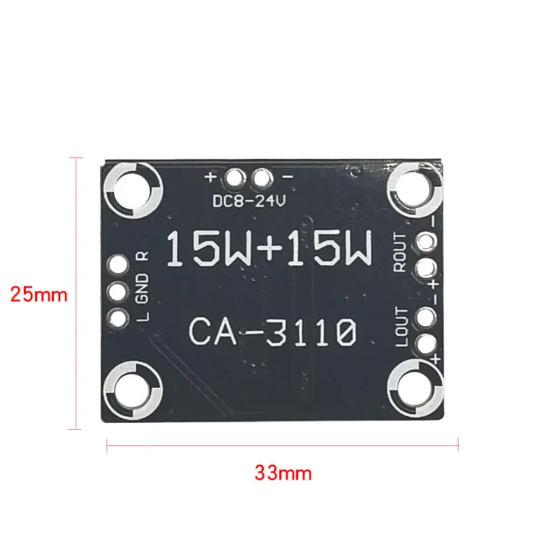 CA 3110 Audio Stereo Amplifier 