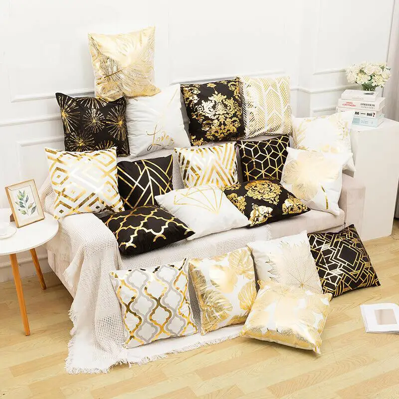 1PC Geometric Printed Throw Pillow Case Polyester Cushion Cover Sofa Home Decoration
1PC Geometric Printed Throw Pillow Case Polyester Cushion Cover Sofa Home Decoration