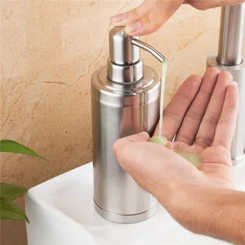 High Quality Stainless Steel Soap Dispenser Hand Sanitizer In Emulsion Bottle Bathroom Fixture Bathroom Hardware
High Quality Stainless Steel Soap Dispenser Hand Sanitizer In Emulsion Bottle Bathroom Fixture Bathroom Hardware