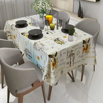 Sunflower Tablecloth Polyester And Cotton Fresh Table Cloth New Korean Style Toalha De Mesa Table Cloth On The Table Tapete
Sunflower Tablecloth Polyester And Cotton Fresh Table Cloth New Korean Style Toalha De Mesa Table Cloth On The Table Tapete