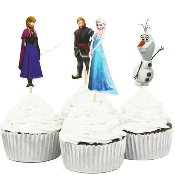 24pcs / Bag Frozen Cake Topper Insert Card Cartoon Character Image Cake Decoration Supplies Cutout Party Tableware Toothpick
24pcs / Bag Frozen Cake Topper Insert Card Cartoon Character Image Cake Decoration Supplies Cutout Party Tableware Toothpick