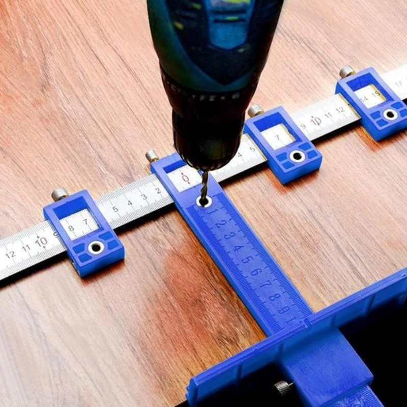 Carpenter's Hole Locator Multifunctional Furniture Woodworking Punching Locator Auxiliary Adjustable Tool 12
Carpenter's Hole Locator Multifunctional Furniture Woodworking Punching Locator Auxiliary Adjustable Tool 12