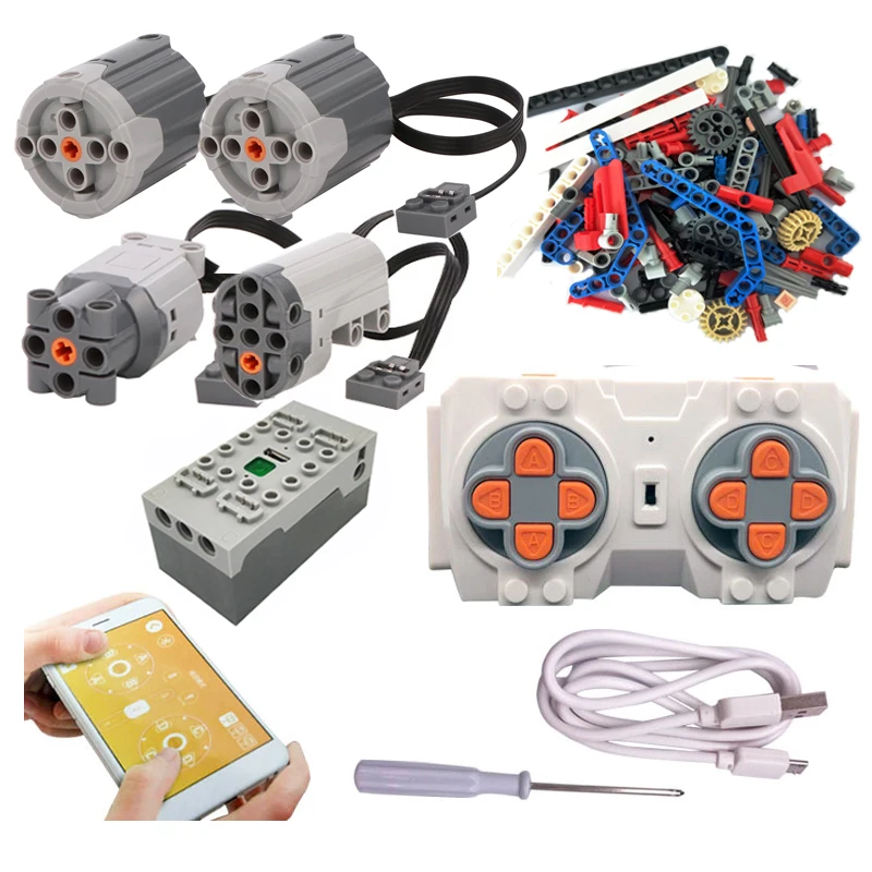 Bugatti retrofit kit: include motors,RC,four-channel lithium battery, building blocks package. RC via mobile phone Bluetooth APP
Bugatti retrofit kit: include motors,RC,four-channel lithium battery, building blocks package. RC via mobile phone Bluetooth APP