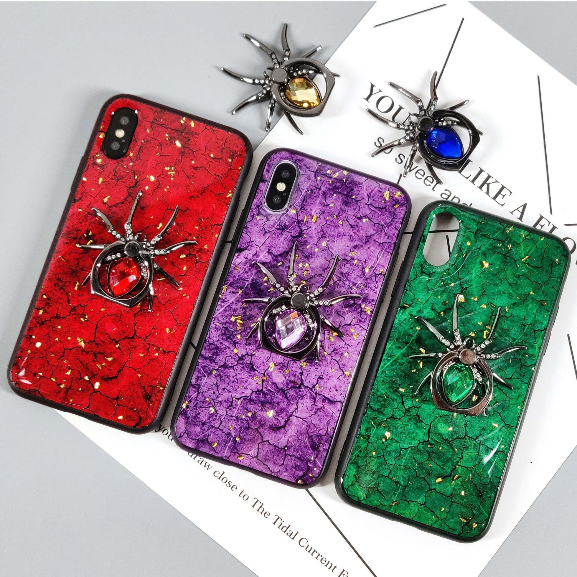 For Xiaomi Redmi Note 7 6 Pro Foil Bling Marble Rhinestone Spider Ring Stand Phone Case For Xiaomi Redmi 6 Pro Redmi 5 5A 4X 4A
For Xiaomi Redmi Note 7 6 Pro Foil Bling Marble Rhinestone Spider Ring Stand Phone Case For Xiaomi Redmi 6 Pro Redmi 5 5A 4X 4A