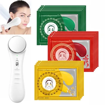 Collagen Gold Eye Mask Face Mask Anti Dark Circles Anti-Aging Eye Patches for the Eye Care Wrinkle Double Head Massage Roller
Collagen Gold Eye Mask Face Mask Anti Dark Circles Anti-Aging Eye Patches for the Eye Care Wrinkle Double Head Massage Roller