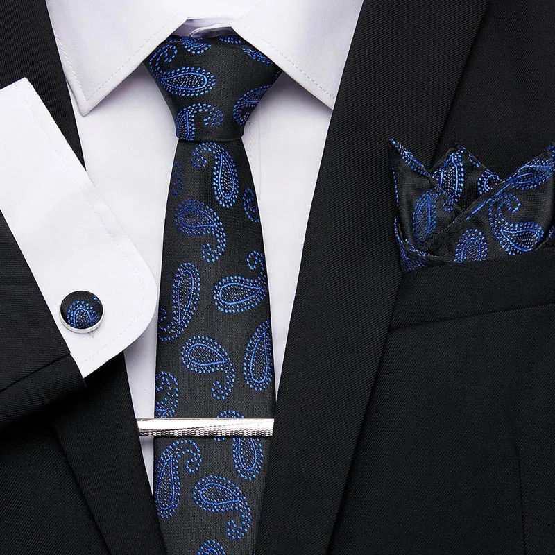 Purple Plaid Men's Male Tie Handkerchief Set Black Dot 7.5cm Necktie Pocket Square Tie Clip For Men Wedding Accessories 
Purple Plaid Men's Male Tie Handkerchief Set Black Dot 7.5cm Necktie Pocket Square Tie Clip For Men Wedding Accessories