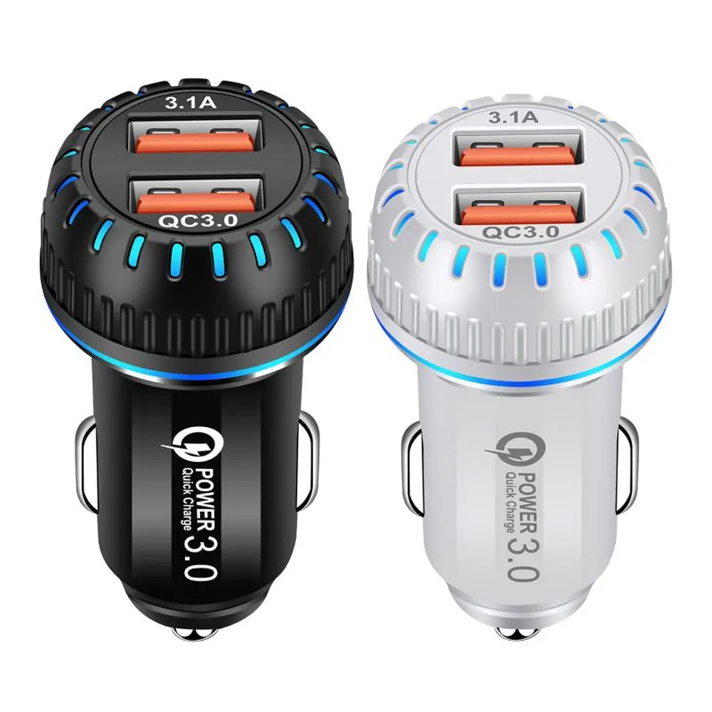 Cigarette Lighter Mobile Phone Charger Universal USB Fast Charger Aperture Power Auto USB Adapter QC 3.0 Double Car Charger
Cigarette Lighter Mobile Phone Charger Universal USB Fast Charger Aperture Power Auto USB Adapter QC 3.0 Double Car Charger