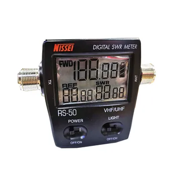 UV Dual Band standing wave meter power meter SWR Nasheng Nissei interphone rs-50 vehicle antenna tester
UV Dual Band standing wave meter power meter SWR Nasheng Nissei interphone rs-50 vehicle antenna tester