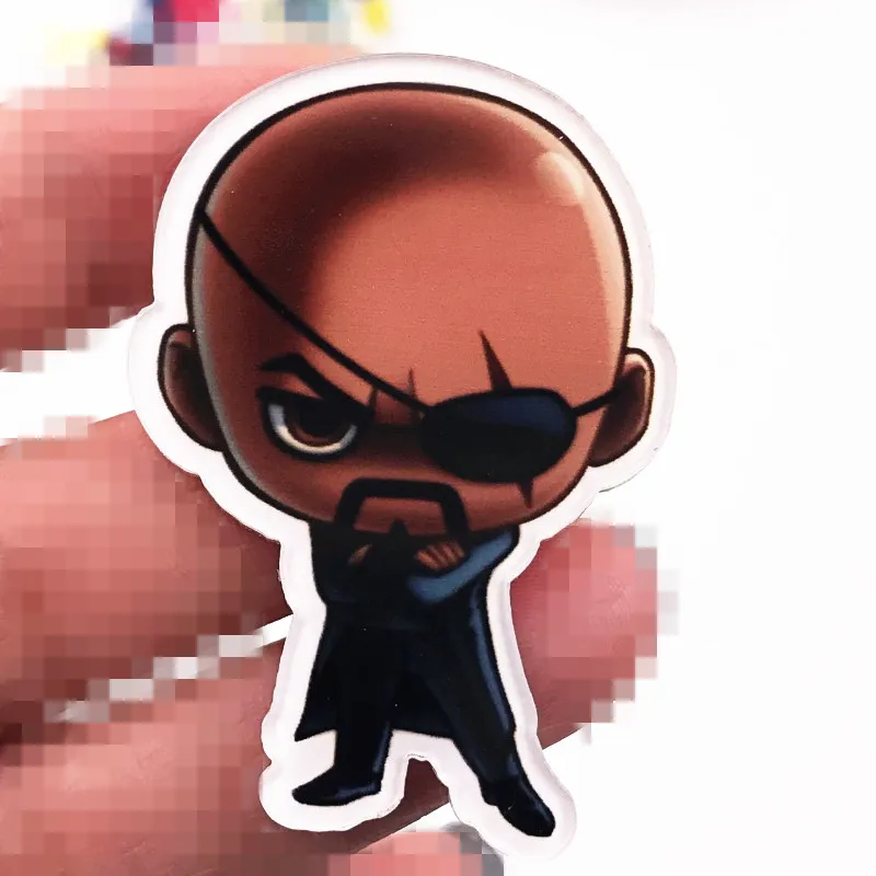 1PCS Nick Fury Acrylic Brooch Marvel Hero Character Icon Badge Good Quality Cartoon Pin For Kids Party Gifts Backpack Decoration
1PCS Nick Fury Acrylic Brooch Marvel Hero Character Icon Badge Good Quality Cartoon Pin For Kids Party Gifts Backpack Decoration