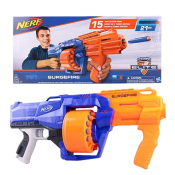 Hasbro Nerf Gun ELITE SURGEFIRE Soft Bullet Submachine Gun Boy Toys for Children Gift
Hasbro Nerf Gun ELITE SURGEFIRE Soft Bullet Submachine Gun Boy Toys for Children Gift