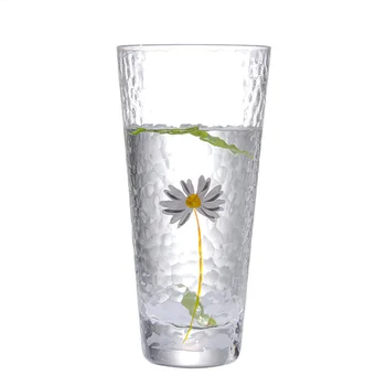 1 Set/6pcs Transparent Water Cup Set Hand-painted Small Chrysanthemum Pattern Cup Transparent Heat-resistant Water Cup Set
1 Set/6pcs Transparent Water Cup Set Hand-painted Small Chrysanthemum Pattern Cup Transparent Heat-resistant Water Cup Set