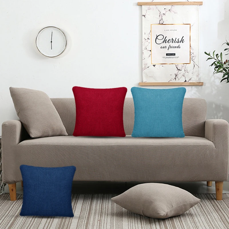 Anti-Skid Pillow Case Office Top Quality Clean Saddle Cover Polyester Solid Pillow Cover DIY Stretch Home Hotel Plush
Anti-Skid Pillow Case Office Top Quality Clean Saddle Cover Polyester Solid Pillow Cover DIY Stretch Home Hotel Plush