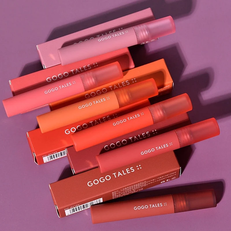 6 Colors Velvet Matte Lip Glaze Long Lasting Waterproof Moisturizing Easy To Color Brighten Up Lip Makeup Cosmetics
6 Colors Velvet Matte Lip Glaze Long Lasting Waterproof Moisturizing Easy To Color Brighten Up Lip Makeup Cosmetics