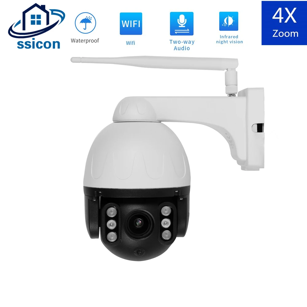 CamHi 5MP IP WIFI Camera Outdoor 2.8-12mm Lens 4X optical Zoom Two Ways AUDIO Meal Case Waterproof Speed dome PTZ Camera
CamHi 5MP IP WIFI Camera Outdoor 2.8-12mm Lens 4X optical Zoom Two Ways AUDIO Meal Case Waterproof Speed dome PTZ Camera