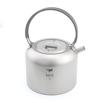 Keith Camping Hike Kettle Tableware For Tourism Outdoor Picnic Water Tea Coffee Pot Portable Ultralight Titanium Flask Travel
Keith Camping Hike Kettle Tableware For Tourism Outdoor Picnic Water Tea Coffee Pot Portable Ultralight Titanium Flask Travel