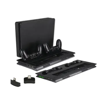 For PS4 Slim Vertical Stand Cooling Fan with Dual USB Charger Ports 2 in 1 Dual Use with Cooling and Charging System
For PS4 Slim Vertical Stand Cooling Fan with Dual USB Charger Ports 2 in 1 Dual Use with Cooling and Charging System