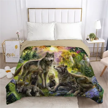 3D Custom Design Animal Wolf Bed Linen Duvet Covers Comforter Case Quilt Cover Bedding Bag Set Single Double King Sizes
3D Custom Design Animal Wolf Bed Linen Duvet Covers Comforter Case Quilt Cover Bedding Bag Set Single Double King Sizes