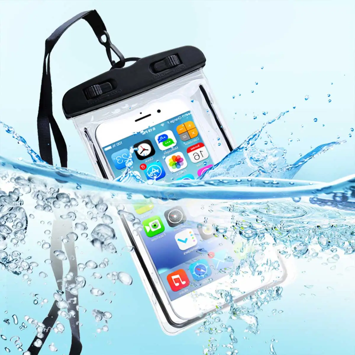 Waterproof Cell Phone Case For Iphone 6/6s/7/8 Plus Transparent Dry Bag Luminous Underwater Swimming Protector Cover Pods
Waterproof Cell Phone Case For Iphone 6/6s/7/8 Plus Transparent Dry Bag Luminous Underwater Swimming Protector Cover Pods