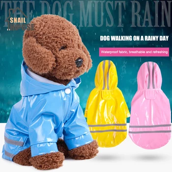 Snailhouse Spring Summer Simple Pet Raincoat Cat Clothes PU Reflective Dog Hooded Weatherproof Jacket Puppy Waterproof Raincoat
Snailhouse Spring Summer Simple Pet Raincoat Cat Clothes PU Reflective Dog Hooded Weatherproof Jacket Puppy Waterproof Raincoat