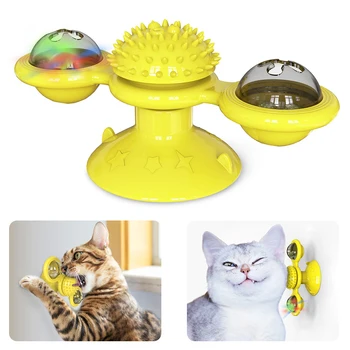 Pet Toys For Cats Interactive Puzzle Training Turntable Windmill Ball Whirling Toys For Cat Kitten Play Game Cat Supplies Pet
Pet Toys For Cats Interactive Puzzle Training Turntable Windmill Ball Whirling Toys For Cat Kitten Play Game Cat Supplies Pet