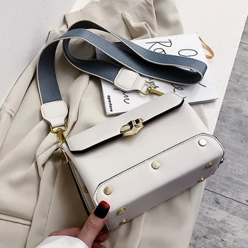

Leather Crossbody Bags For Women 2020 Travel Handbag Fashion Simple Shoulder Messenger Ladies bolsas de mujer luis vuiton Flap