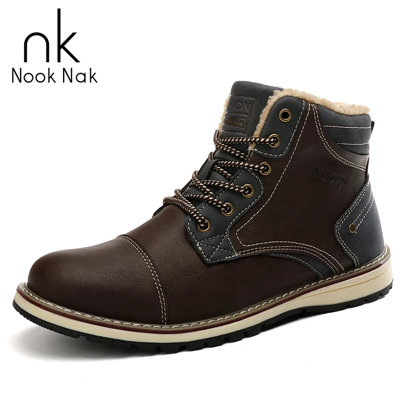 New Fashion Winter Men's boots Warm Plush Snow Boots Waterproof Leather Ankle Boots Outdoor Work Boots Men Western boots
New Fashion Winter Men's boots Warm Plush Snow Boots Waterproof Leather Ankle Boots Outdoor Work Boots Men Western boots