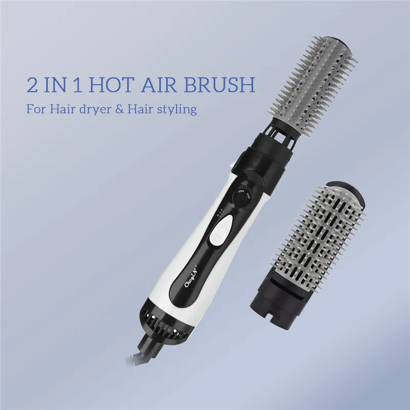 2 In 1 Air Brush Set Electric Hair Dryer Brush Roller Styler Square Comb Straightener Curler Multifunction Fashion Hair Styling
2 In 1 Air Brush Set Electric Hair Dryer Brush Roller Styler Square Comb Straightener Curler Multifunction Fashion Hair Styling