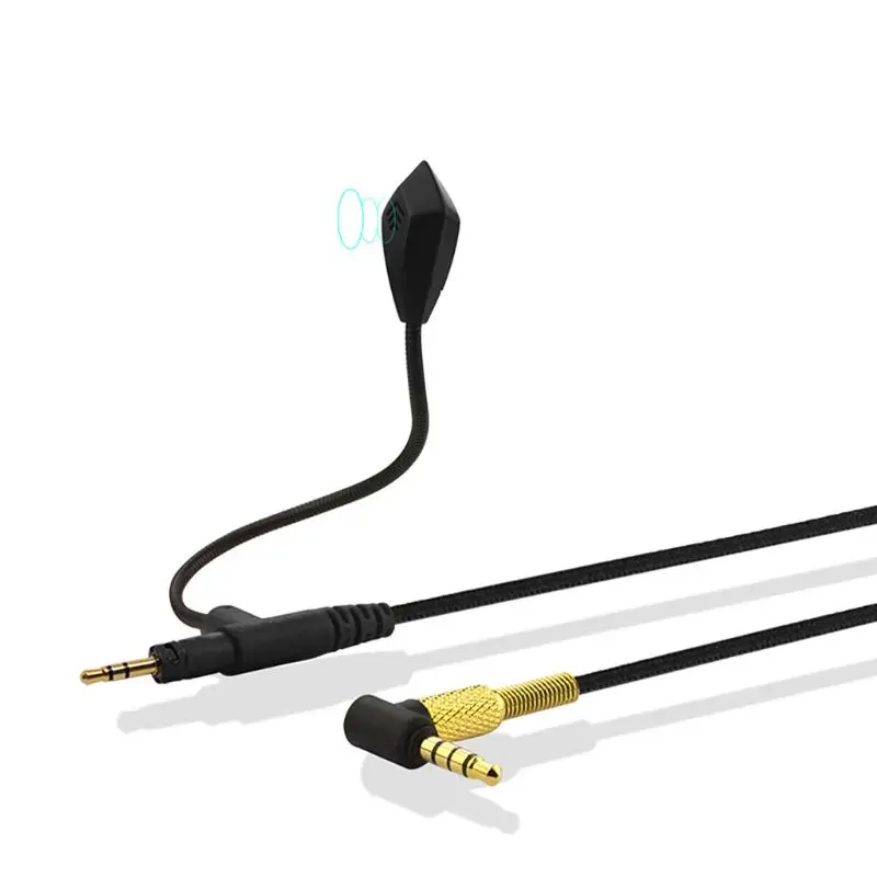 Headphone Cable with Microphone for Boom Gaming Headset V-MODA Crossfade M-100 3XUE
Headphone Cable with Microphone for Boom Gaming Headset V-MODA Crossfade M-100 3XUE
