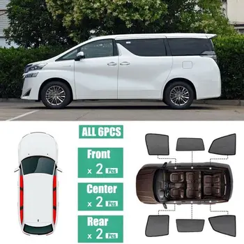 For Toyota Vellfre 2015+ 6Pcs Windows Sunshade UV Ray Protector Mesh Block Privacy Visor
For Toyota Vellfre 2015+ 6Pcs Windows Sunshade UV Ray Protector Mesh Block Privacy Visor