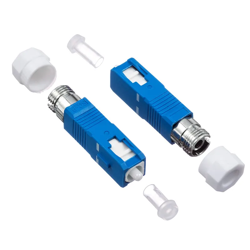 Fiber Optic Adapter SC/UPC to FC Fiber Hybrid Adaptor with FC Female and SC Male Connector
Fiber Optic Adapter SC/UPC to FC Fiber Hybrid Adaptor with FC Female and SC Male Connector