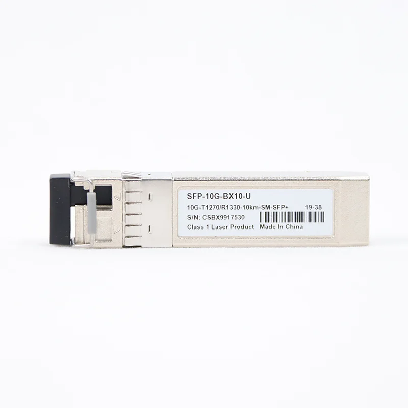 Fiber Optic Transceiver 10G 10km single core 10G-T1270/R1330 10KM SM SFP+ for switches
Fiber Optic Transceiver 10G 10km single core 10G-T1270/R1330 10KM SM SFP+ for switches