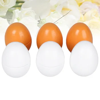 1 Set of 12pcs Simulation Eggs Wooden Eggs Toys Role Play DIY Toy Easter Day Supplies (6pcs Complete and 6pcs Detachable)
1 Set of 12pcs Simulation Eggs Wooden Eggs Toys Role Play DIY Toy Easter Day Supplies (6pcs Complete and 6pcs Detachable)