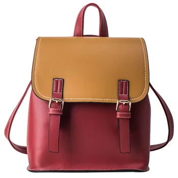 Retro Flip Bookbag Personality British Style PU Shoulder Bag Large Capacity Student Bag Backpack
Retro Flip Bookbag Personality British Style PU Shoulder Bag Large Capacity Student Bag Backpack