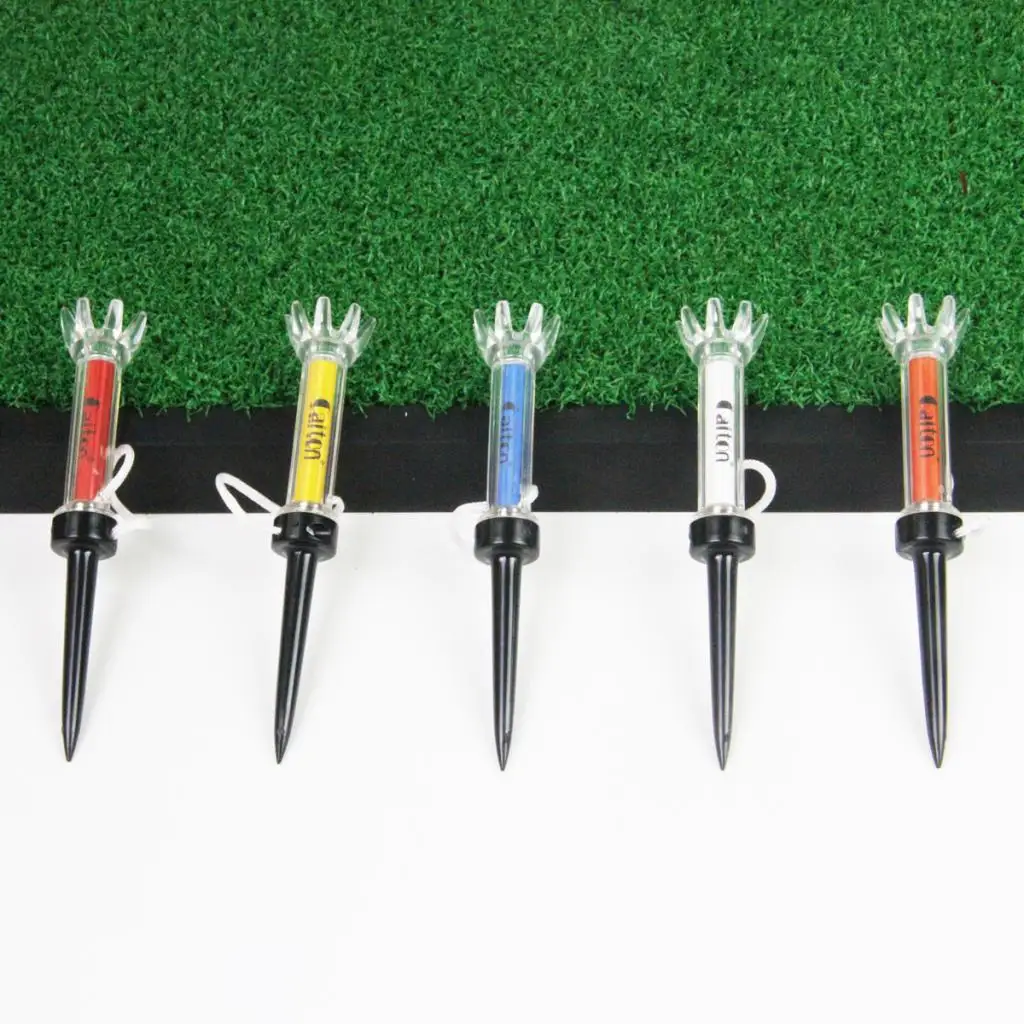 5 Pieces Multicolor Golf Ball Nails Stable Training Aids Golf Tees Base Golf Plastic Double Layer Tees Sleeve Ball Nail
5 Pieces Multicolor Golf Ball Nails Stable Training Aids Golf Tees Base Golf Plastic Double Layer Tees Sleeve Ball Nail