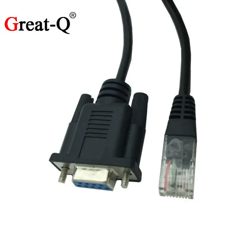 Network Adapter Cable For Cisco Console RJ45 Female To Rs232 DB9 COM Serial Female Port 1.5m
Network Adapter Cable For Cisco Console RJ45 Female To Rs232 DB9 COM Serial Female Port 1.5m
