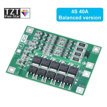 3S/4S 40A 60A Li-ion Lithium Battery Charger Protection Board 18650 BMS For Drill Motor 11.1V 12.6V/14.8V 16.8V Enhance/Balance
3S/4S 40A 60A Li-ion Lithium Battery Charger Protection Board 18650 BMS For Drill Motor 11.1V 12.6V/14.8V 16.8V Enhance/Balance