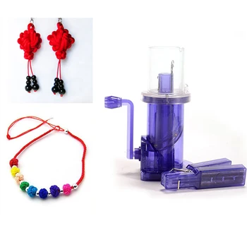 1Pc Hand-Operated Wire Winding Machine Creative Hand Knitting Machine Spool Knitter DIYWool Winder Craft Bracelet Weave Tools
1Pc Hand-Operated Wire Winding Machine Creative Hand Knitting Machine Spool Knitter DIYWool Winder Craft Bracelet Weave Tools