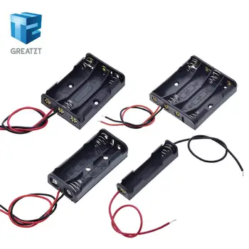 Black Plastic 1x 2x 3x 4x 18650 Battery Storage Box Case 1 2 3 4 Slot Way DIY Batteries Clip Holder Container With Wire Lead Pin
Black Plastic 1x 2x 3x 4x 18650 Battery Storage Box Case 1 2 3 4 Slot Way DIY Batteries Clip Holder Container With Wire Lead Pin
