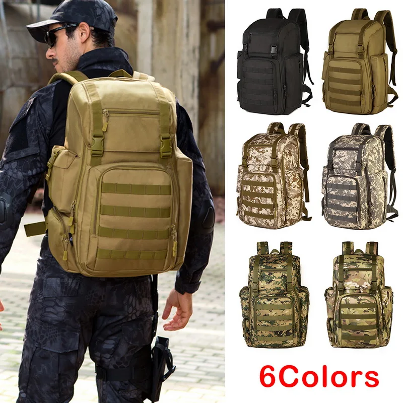 50L Large Capacity Men Army Military Tactical Backpack 3P Softback Outdoor Waterproof Bug Rucksack Hiking Camping Hunting Bags
50L Large Capacity Men Army Military Tactical Backpack 3P Softback Outdoor Waterproof Bug Rucksack Hiking Camping Hunting Bags