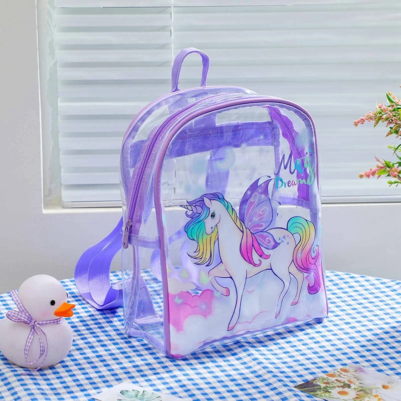 Unicorn Transparent School Bag Unicorn Transparent School Bag