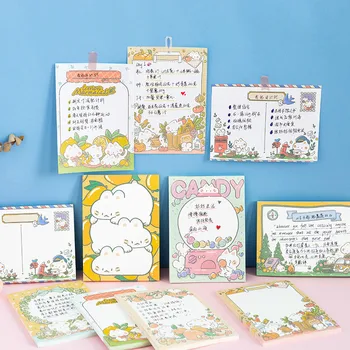 Kawaii stationery Korean soft cute cat post-it cute cartoon hand account material can tear memo guestbook
Kawaii stationery Korean soft cute cat post-it cute cartoon hand account material can tear memo guestbook