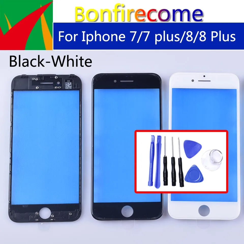 Внешнее стекло для переднего сенсорного ЖК экрана телефона/7G/7 plus/7 plus/8/8 Plus/8 plus