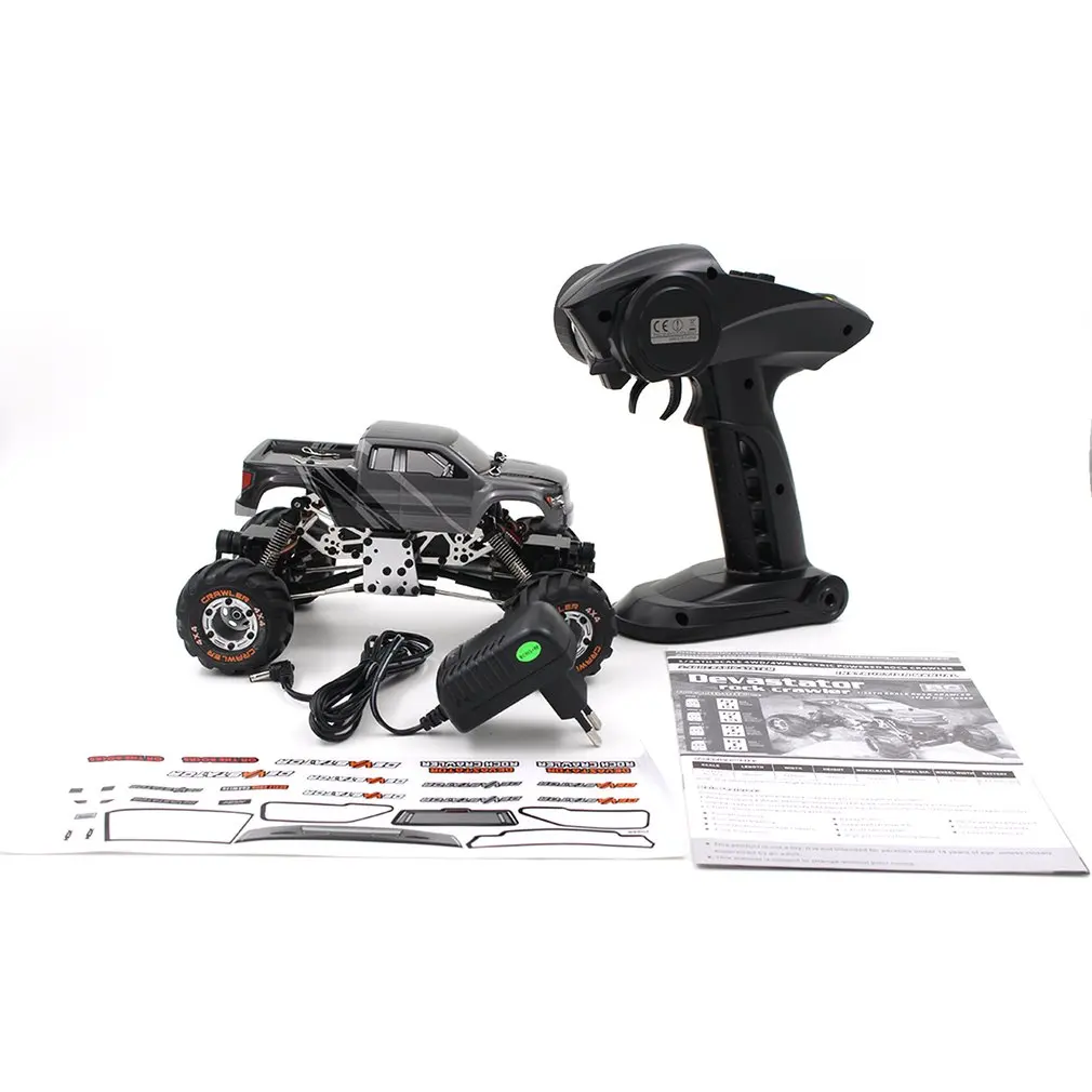 2098B 1/24 4WD Full-scale Mini RC Crawler Car Metal Chassis Remote Control Driving Climbing Cars For Kids Toy
2098B 1/24 4WD Full-scale Mini RC Crawler Car Metal Chassis Remote Control Driving Climbing Cars For Kids Toy