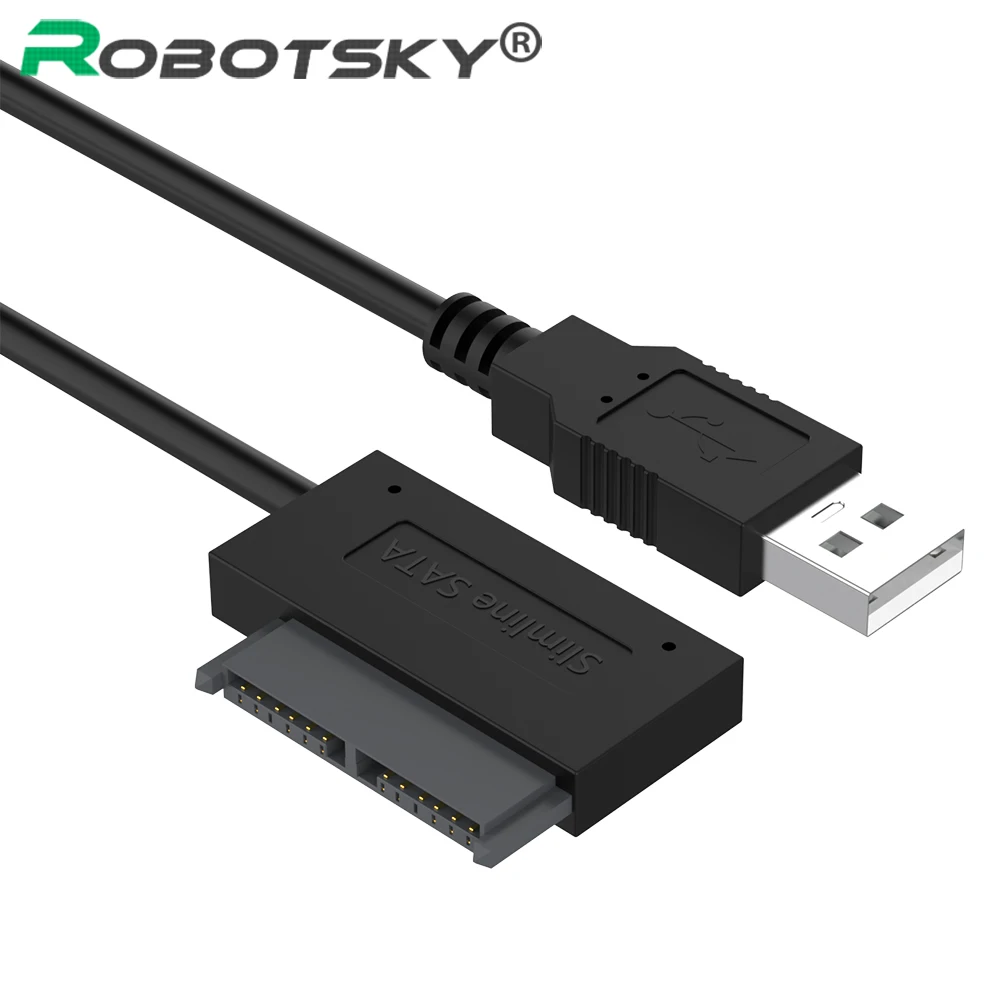 USB 3.0 to Mini Sata II 7+6 13Pin Adapter Converter Cable for Laptop CD DVD ROM Slimline Drive
USB 3.0 to Mini Sata II 7+6 13Pin Adapter Converter Cable for Laptop CD DVD ROM Slimline Drive