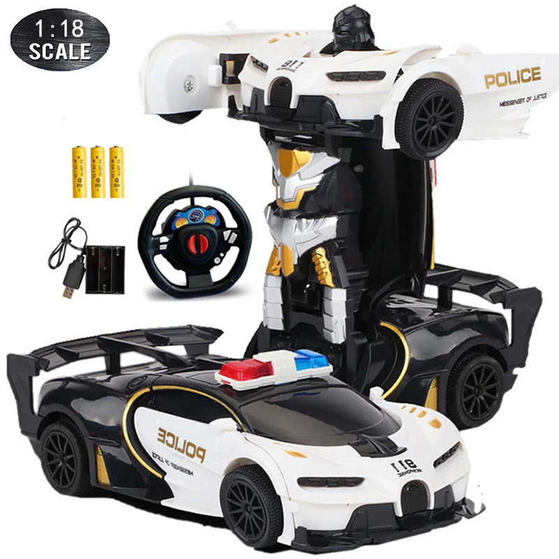 RC Car 2 in 1 Transformation Robots Cars Action Collision Deformation Remote-controlled Sports Driving Vehicles Toys for Boy I01
RC Car 2 in 1 Transformation Robots Cars Action Collision Deformation Remote-controlled Sports Driving Vehicles Toys for Boy I01
