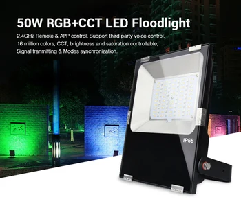 Miboxer FUTT02 50W RGB CCT LED Floodlight AC110~220V waterproof refletor led Outdoor foco Lighting Garden Lamp Flood Lights
Miboxer FUTT02 50W RGB CCT LED Floodlight AC110~220V waterproof refletor led Outdoor foco Lighting Garden Lamp Flood Lights