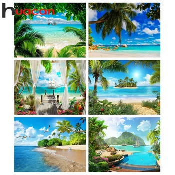 Huacan 5D DIY Diamond Painting Landscape Full Square Diamond Mosaic Seaside Handicraft Kits Wall Art Home Decoration 
Huacan 5D DIY Diamond Painting Landscape Full Square Diamond Mosaic Seaside Handicraft Kits Wall Art Home Decoration