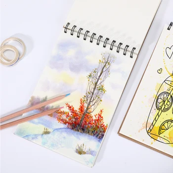VEESUN Sketchbook A4 A5 Drawing Painting Graffiti Memo Pad Blank Paper Spiral Notebook Kraft Cover Stationery School Office
VEESUN Sketchbook A4 A5 Drawing Painting Graffiti Memo Pad Blank Paper Spiral Notebook Kraft Cover Stationery School Office