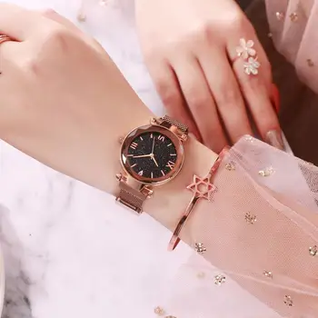 Luxury Luminous Women Watches Starry Sky Magnetic Female Wristwatch Waterproof Rhinestone Clock fashion Watch
Luxury Luminous Women Watches Starry Sky Magnetic Female Wristwatch Waterproof Rhinestone Clock fashion Watch
