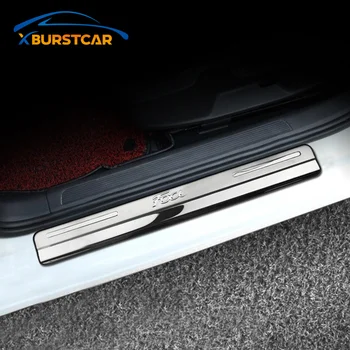 Car Door Sill Scuff Plate for Ford Focus 2 Focus 3 Mk3 Guards Door Sills Strip Protector Stickers Stainless Steel Accessories
Car Door Sill Scuff Plate for Ford Focus 2 Focus 3 Mk3 Guards Door Sills Strip Protector Stickers Stainless Steel Accessories